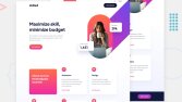 E-learning Landing Page (figma to code)