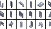 SolidWorks Endüstriyel Sac Metal (Sheet Metal) Tasarımları