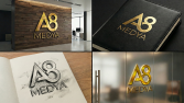 A8 Medya - Monogram Logo Tasarımı