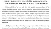 Edebî Metin Karşılaştırma Yazısı