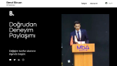 BeratBircan kişisel websitesi tasarımı
