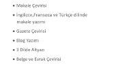 Nitelikli Çeviri