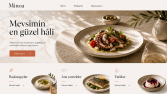 Minoa – Restoran Web Sitesi