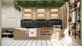 MODERN KAFE İÇ KENA TASARIMI