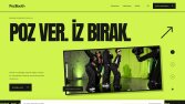 PozBooth | Etkinlik ve Photo Booth Web Sitesi