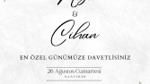 Düğün Nişan Davetiye