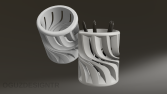 Modern Spiral Kalemlik