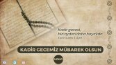 Kadir Gecesi 2021