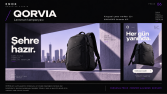 QORVIA — Çanta lansman kampanyası