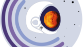 Mars Creative logo çalışması