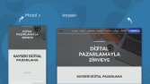 Hizmetlerinizi Sergileyeceğiniz Web Sitesi