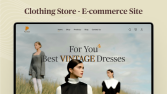 Clothing Store - E-commerce Site