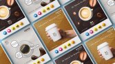  Social Media Post Design - Coffee