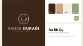 Kahve Durağı - Konsept Logo ve Marka Kimliği
