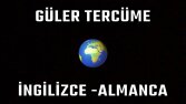 Tercüman - İngilizce, Almanca, Türkçe