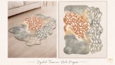 RugsModern-Sürrealist Formda Modern Halı Tasarımı