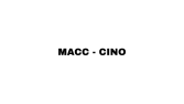 Macc-cino | Gurme Kahve Deneyimi ve E-Ticaret Platformu