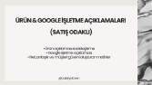 Instagram, WhatsApp ve Reklam Odaklı Satış Metinleri