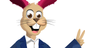 2click emlak ofisi için tasarladığım maskot