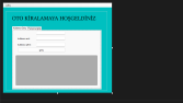 c#-veri tabanı uygulaması