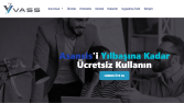 vass.net.tr tamamen özelleştirilmiş websitesi