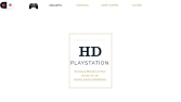 Hd Playstation Web Tasarımı