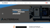 Altersan Jen. site tasarım ve kodlaması
