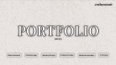 Portfolyo - 2025