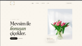 Bayraklı Çiçekçilik Web Sitesi