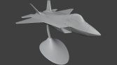 TUSAŞ Kaan - 3d baskı modeli