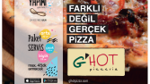 G'HOT Pizzeria Restoran Menü Tasarımı