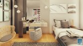 Gerçekçi iç mekan renderları