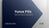 Sadece şık kartvizit tasarımları