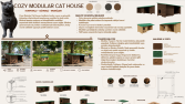 COZY MODULAR CAT HOUSE