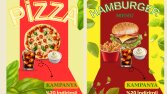 Fast Food Kampanya tasarımı