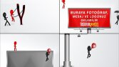 Çöp Adamlar Reklam Tabelası