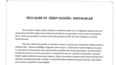 KİLO ALIMI VE SEBEP OLDUĞU HASTALIKLAR 