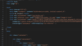 HTML ve CSS kodları
