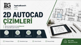 Detaylı Çatı Katı Planı & Kesit & Cephe 2D AutoCAD Çizimi