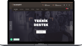 Admin Panelli Kurumsal Web Site Tasarımı