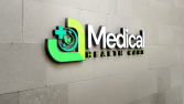 Medical Sağlık - 3D Logo Tasarımı