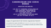 SEO Uyumlu İçerik Çalışması - 3