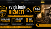Çilingir kurumsal web sitesi