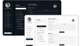 Modern Dashboard Panel Ayarları ve Profil UI/UX Tasarımı