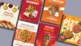 Restoran ve Fast Food Markaları İçin Sosyal Medya Tasarımlar