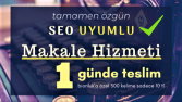 makale hizmeti