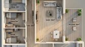 3d ve 2d kat planı görselleştirme