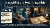 Metin, Hikâye ve Senaryo Yazarlığı
