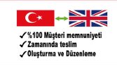 Metinlerinizi/makalelerinizi çevirebilirim!
