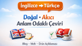 Çeviri gibi durmayan İngilizce → Türkçe çeviriler